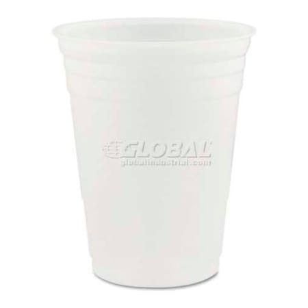 Dart ThermoGlaze Foam Cups, Hot/Cold Cups 8 oz, Cafe G Design, 1000/Carton DCCP16